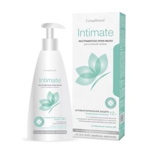 Compliment Intimate Экстрамягкое Крем-мыло для интимной гигиены 250мл