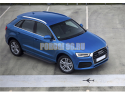Пороги на AUDI Q3 (2011-2018) Black-Premium