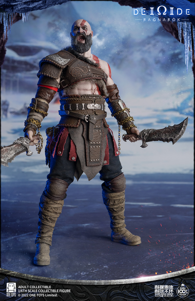 Кратос (God of War Ragnarok) - КОЛЛЕКЦИОННАЯ ФИГУРКА 1/6 Man Of War (OT019) - Onetoys
