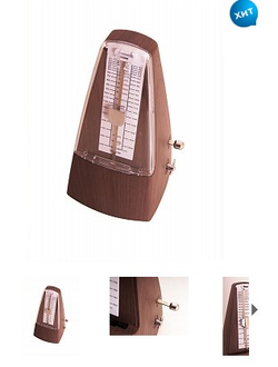 M-20-WL Метроном механический, цвет орех, Musedo