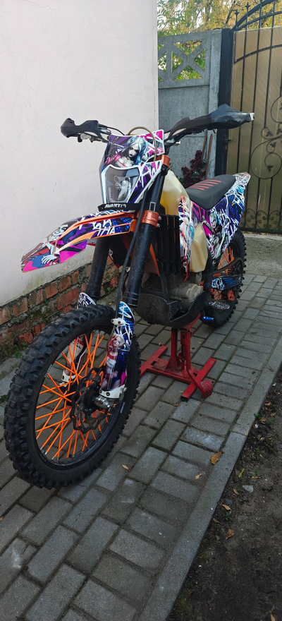 Наклейки на мотоцикл KTM 250 300 450 2020 екатеринбург мотонаклейкару мотопленка рф ктм ktm sx sfx