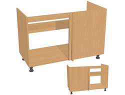 Тумба угловая под мойку В/Ш/Г 720х1160х506мм.