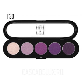 T30 Make-up Atelier Paris, Тени палитра 5 цветов