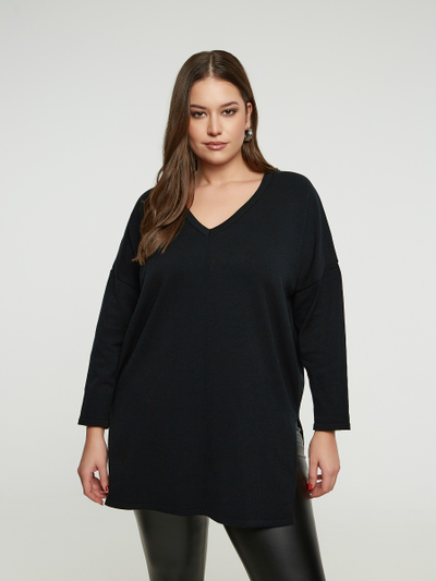 Джемпер удлиненный