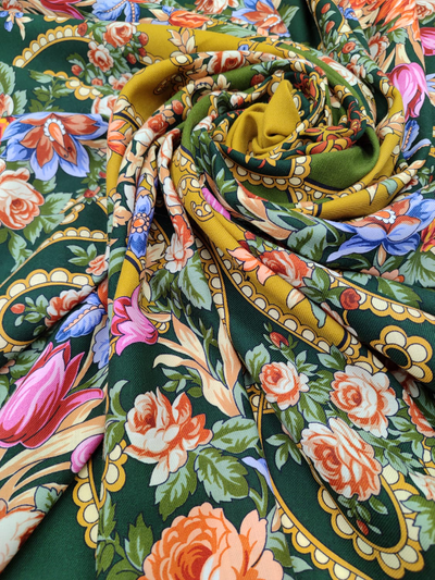 Павловопосадский платок Цыганка Аза 362-10