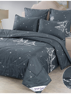 Постельное белье с одеялом TANGO De Verano микросатин полутороспальное 150x200x1 180x230x1 50x70x1 70x70x1 Y100-01