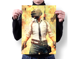 Плакат PlayerUnknown’s Battlegrounds, PUBG, ПУБГ №21