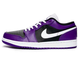 Nike Air Jordan 1 Low Court Purple Black