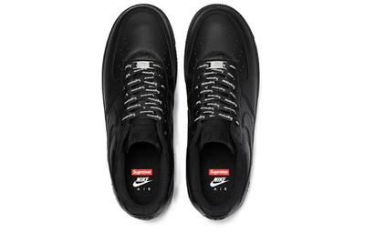 Af1 supreme black sales