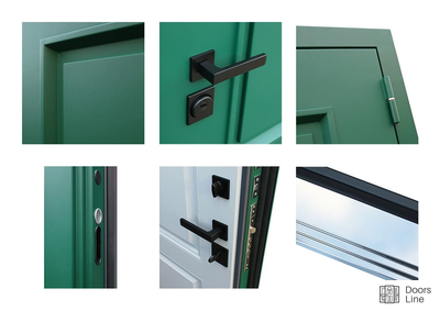 Коллаж фото двери Олимп