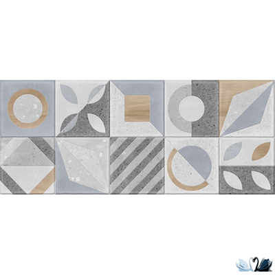 Плитка настенная Gracia Ceramica Supreme multi wall 25 х 60 см пэчворк