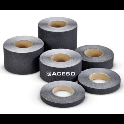 Антискользящая лента 25 мм  для внутренних и наружных работ. Лента против скольжения крупной зернистости с самоклеящейся поверхностью цена за рулон 18,3 м