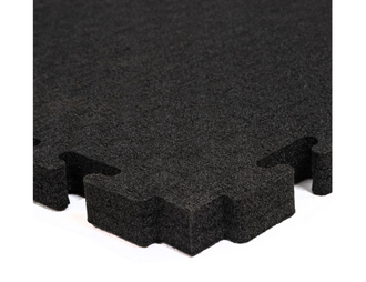 Будо-мат DFC 100x100 см, толщина 25 мм, цвет черный (1м2)