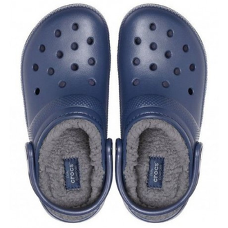 CROCS CLASSIC LINED CLOG УТЕПЛЕННЫЕ ТЕМНО-СИНИЕ