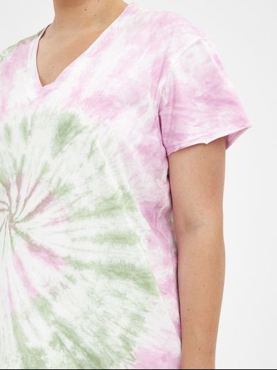 Топ трикотажный розовый