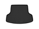 Коврик в багажник пластиковый (черный) для Nissan Almera ВАЗ (13-18)  (Борт 4см)