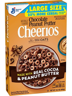 Хлопья Чериос Пинат Батер(Cheerios Peanut butter ) 402гр (8)