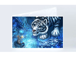 Обложка на студенческий билет год Тигра №2