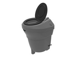 Туалет компостный Rostok серый