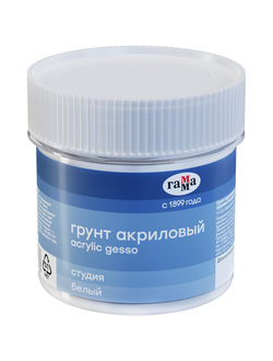 Грунт акриловый Гамма "Студия", белый, 110мл