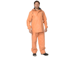 Костюм РЫБАК влагозащитный куртка, полукомбинезон (тк. 1045) оранжевый АНАЛОГ "РОКОН-БУКСА"