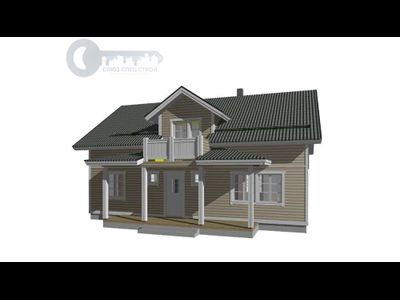 ДЖ-18 ЖИЛОЙ ДОМ: ГАБАРИТНЫЕ РАЗМЕРЫ: (11,5Х7,8М) 1,5 ЭТАЖА, ОБЩАЯ ПЛОЩАДЬ: 156М²