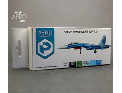Pacific88: Набор акриловых красок AERO 7297 "Набор красок для СУ-33"