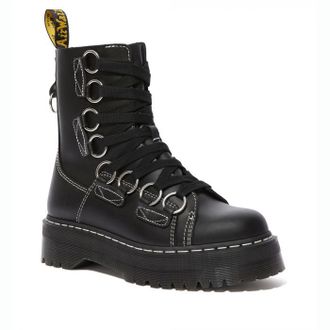 БОТИНКИ DR. MARTENS JADON XL FINE HAIRCELL NAPPA ЧЕРНЫЙ ЖЕНСКИЕ