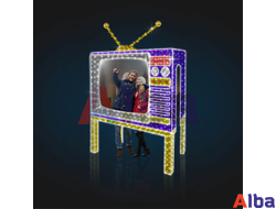 Световая фотозона Телевизор