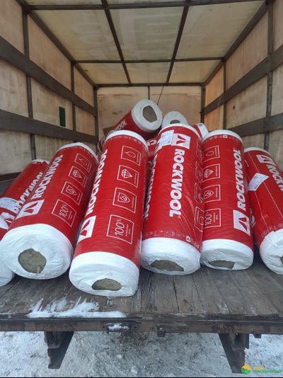 Мат прошивной РОКВУЛ ВАЙРЕД МАТ105 Кф1 4000x1000x50 мм, EI 150 мин, НГ