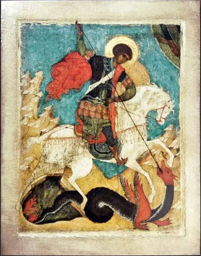 Георгий Победоносец, святой великомученик. Чудо Георгия о змие