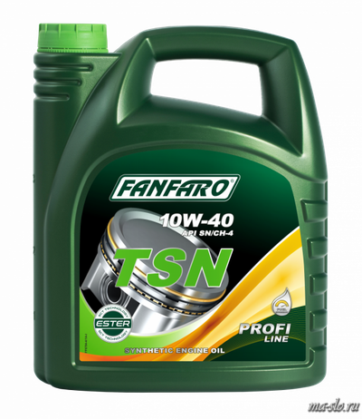 Моторное масло Fanfaro TSN 10W-40 4 л