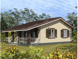 Строительство домов из газобетона - Серийный проект