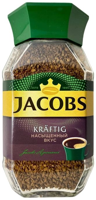 Кофе сублимированный Jacobs Kraftig 200 гр.