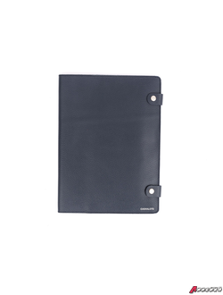 Органайзер для документов на кнопках, А4, синий флотер