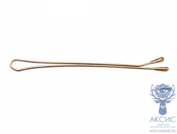 Comair Невидимки для волос, прямые, 5см, Pretty Fashion, Золото, 24 шт/уп