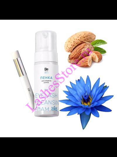 Очищающая пенка для ресниц BE PERFECT (50 мл)
