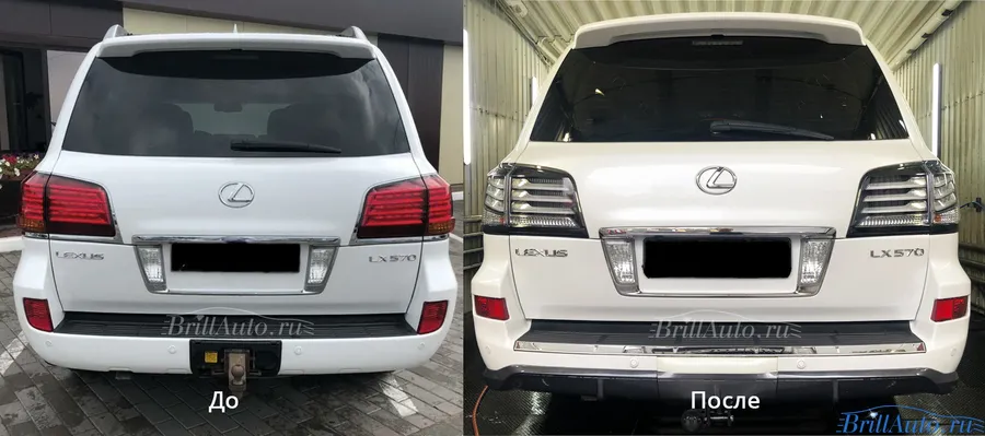 Рестайлинг Lexus LX 570 25th ANNIVERSARY 2008-2015