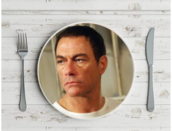 Тарелка Jean-Claude Van Damme, Жан-Клод Ван Дамм №9