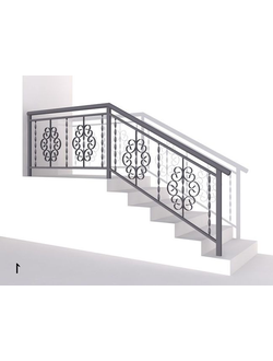 Перила кованые (арт .ПК17)