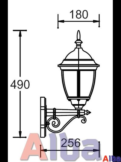 Садово парковый светильник Arsenal S 201