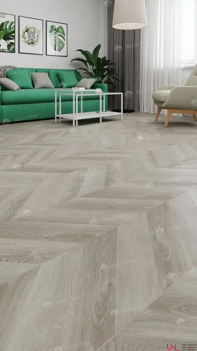 Кварцвиниловая плитка Alpine Floor Chevron LVT Дуб Фантазия ЕСО 20-1 купить на vinyl-laminat.ru