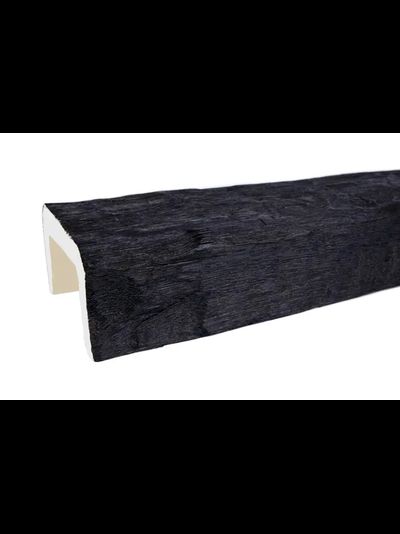 Декоративная балка из полиуретана. Полиуретановая фальшбалка Country Decor строганая мокка