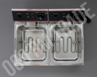 Фритюр двухсекционный 6L2