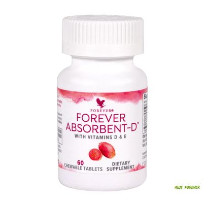 Для поддержки иммунитета и здоровья костей Forever Absorbent-D