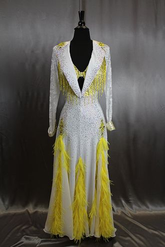 Платье "Лимонное пирожное"