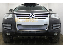 Защита радиатора Volkswagen Touareg I 2007-2010 боковая часть (4 части) chrome