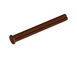 Technic, Axle  5L with Stop, Reddish Brown (15462 / 6159763)