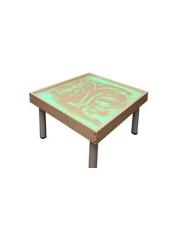 Стол на ножках для рисования песком светозвуковой