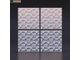 Декоративная облицовочная 3Д панель Kamastone Множественные пересечения 1011 под покраску, гипс